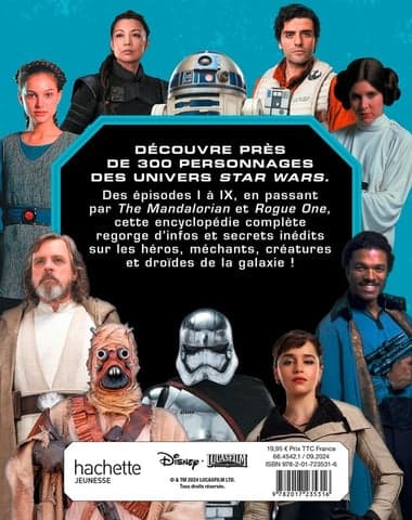 STAR WARS - L'encyclopédie des personnages - Toutes les trilogies - Image 3