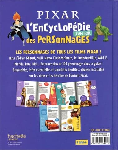 DISNEY PIXAR - L'encyclopédie junior des personnages - Image 3