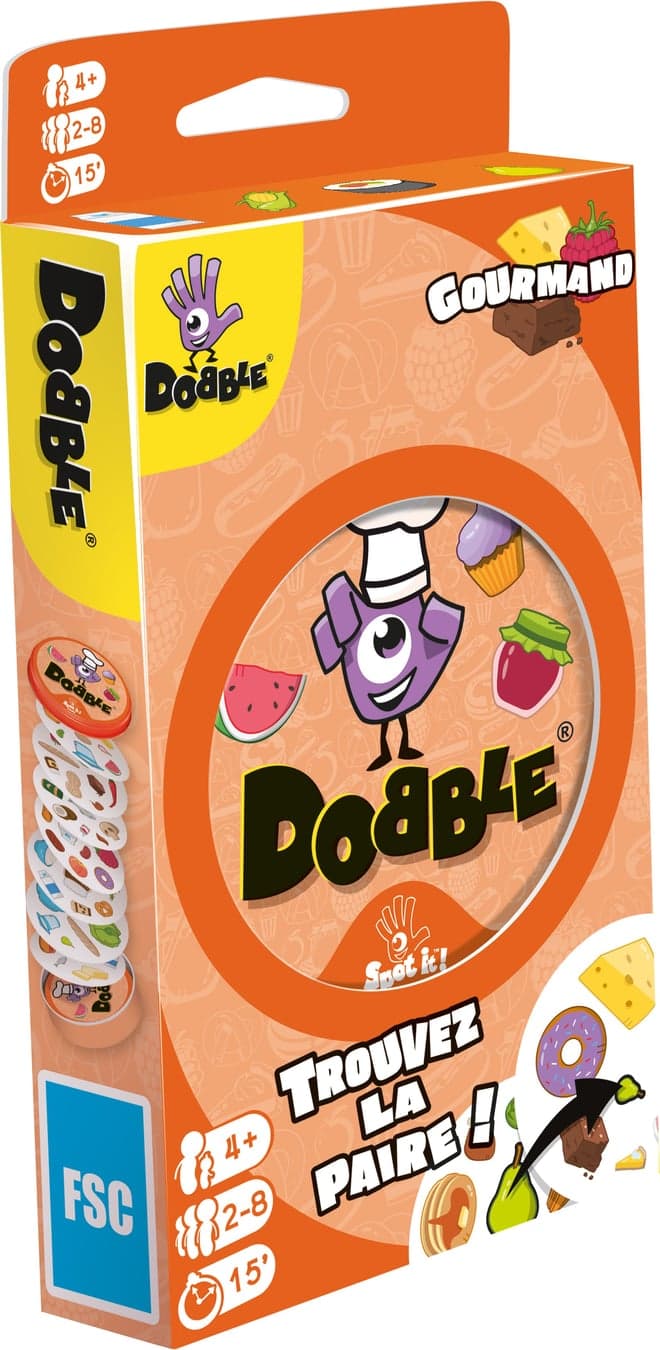 Jeu de cartes Dobble Gourmandise - Image 2