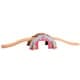 Tunnel et pont en bois - beeboo - accessoire circuit train en bois - compatible brio - Image 4