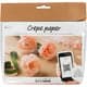 Mini kit DIY fleurs en papier crépon - Oeillets - Image 7