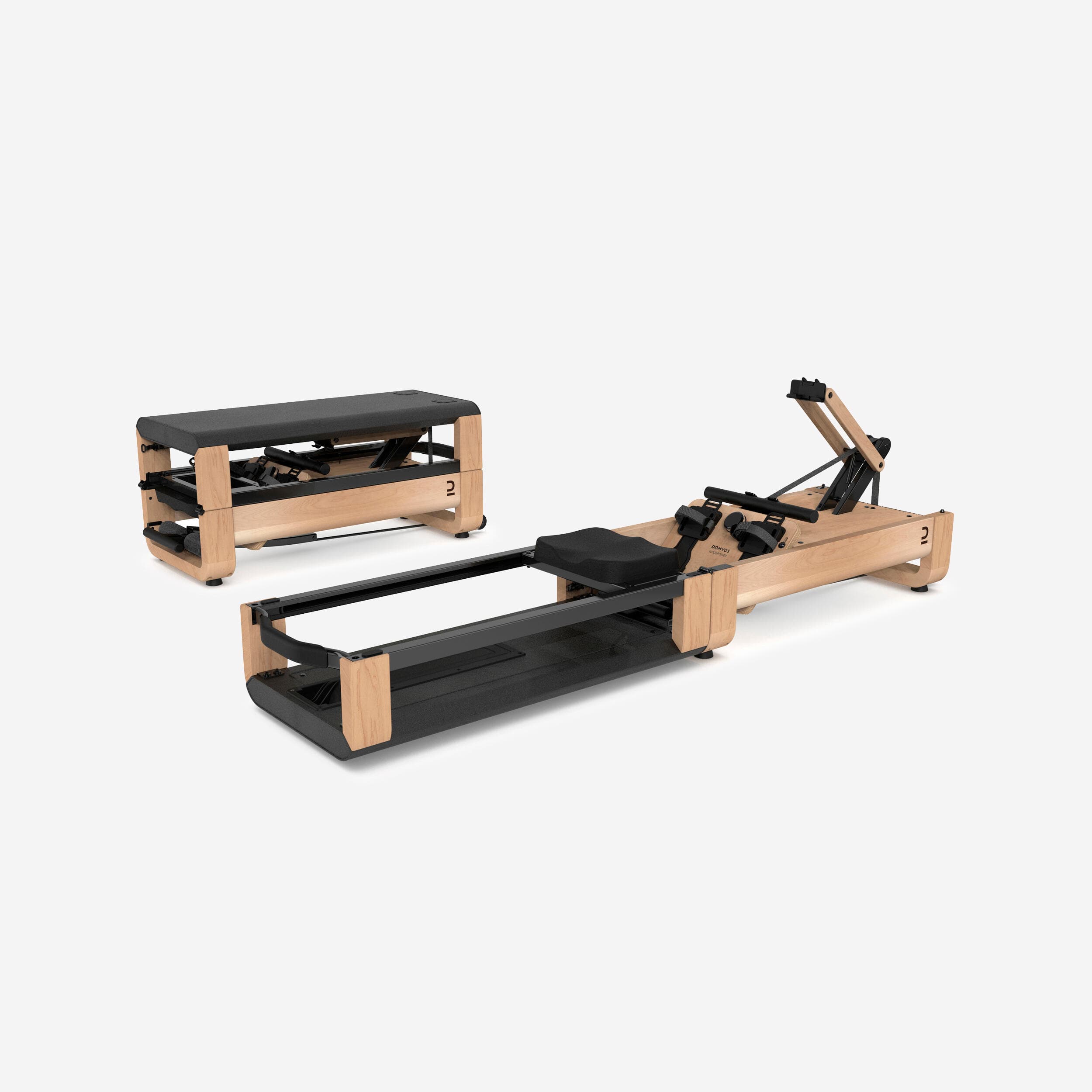 Rameur banc woodrower 3 en 1, auto-alimenté, connecté et garanti par Decathlon