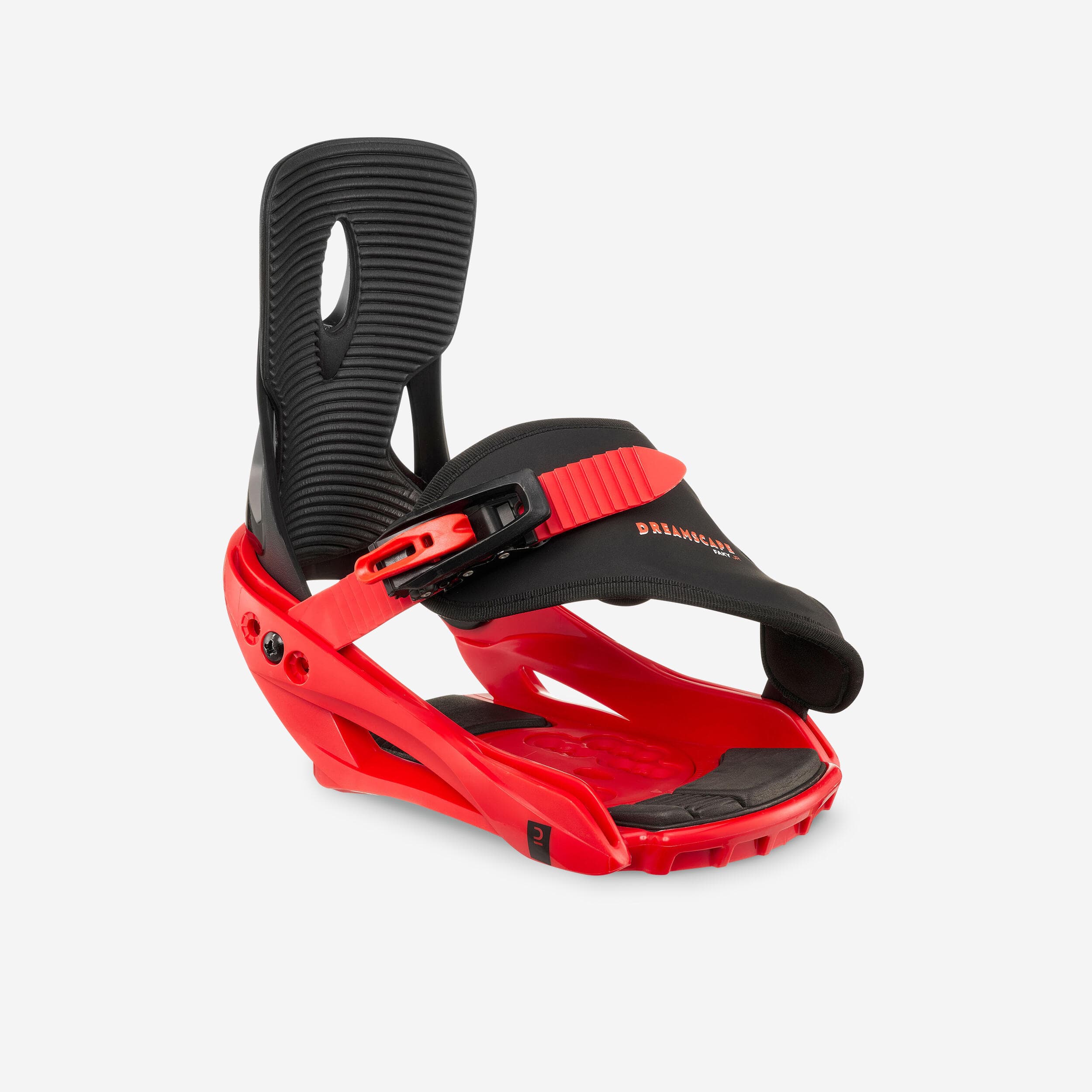 Fixations snowboard rapides enfant  - Faky S - noir et rouge