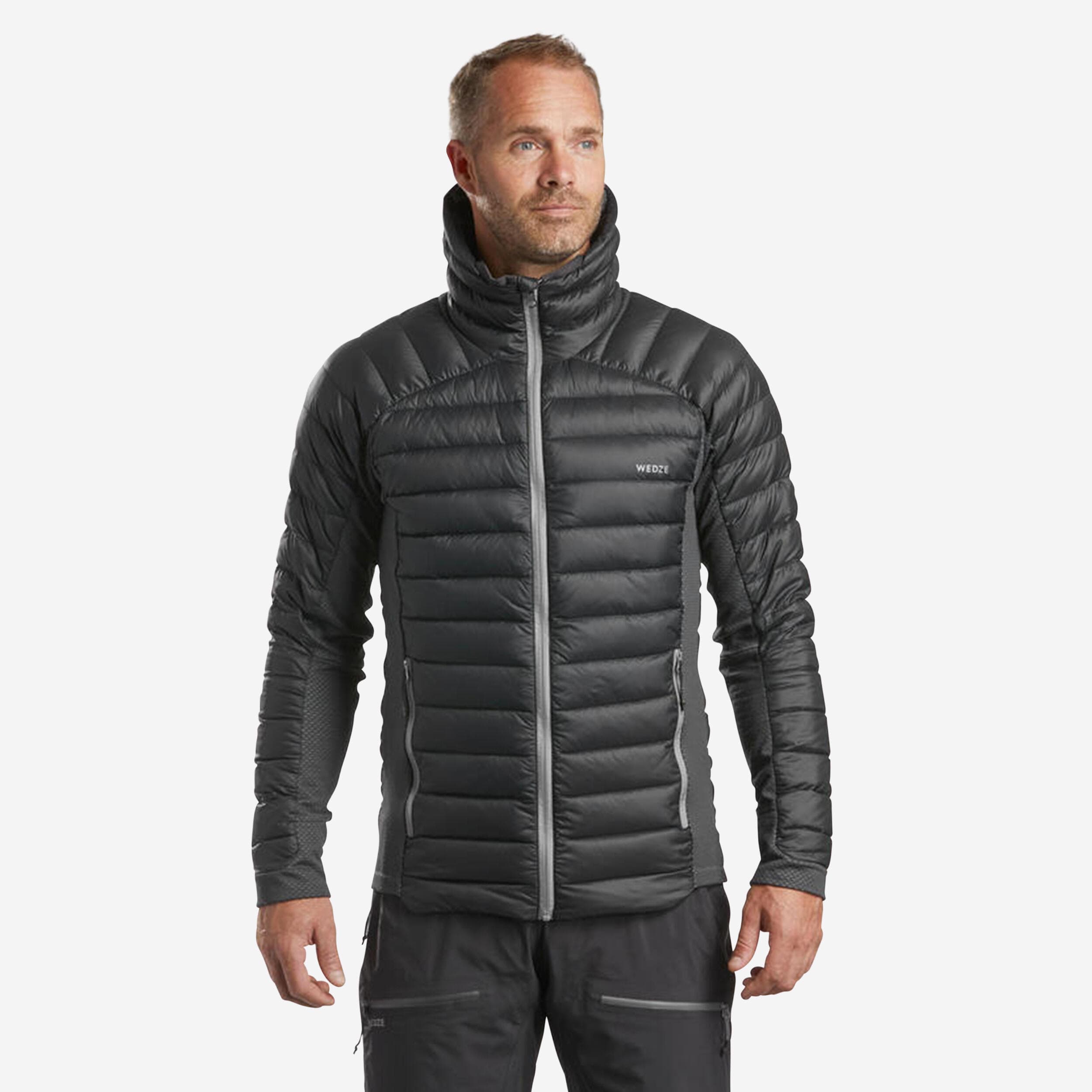 Seconde vie - Sous-veste doudoune de ski chaude et respirante homme, fr900 gris
