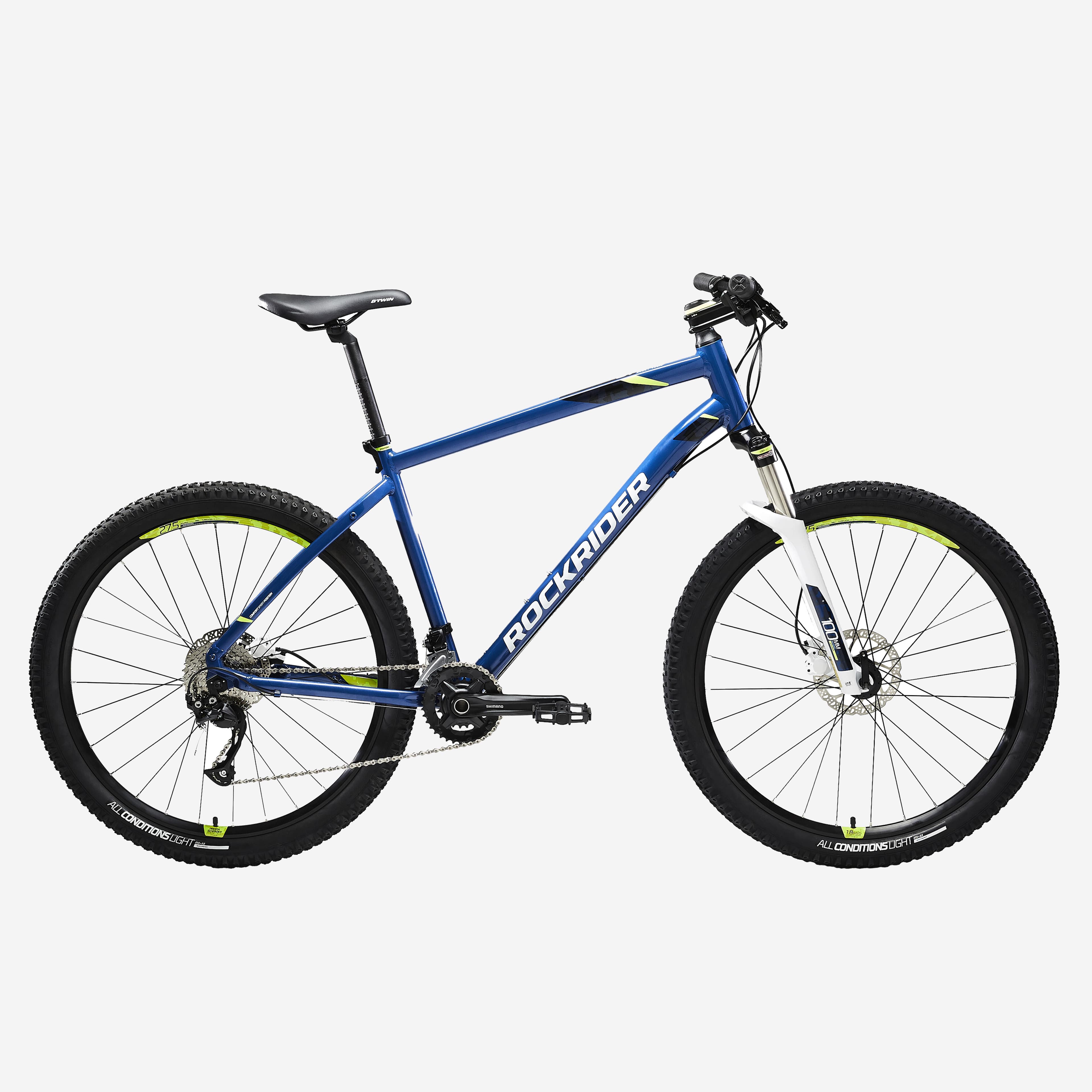 VÉLO VTT ST 540 BLEU 27,5"