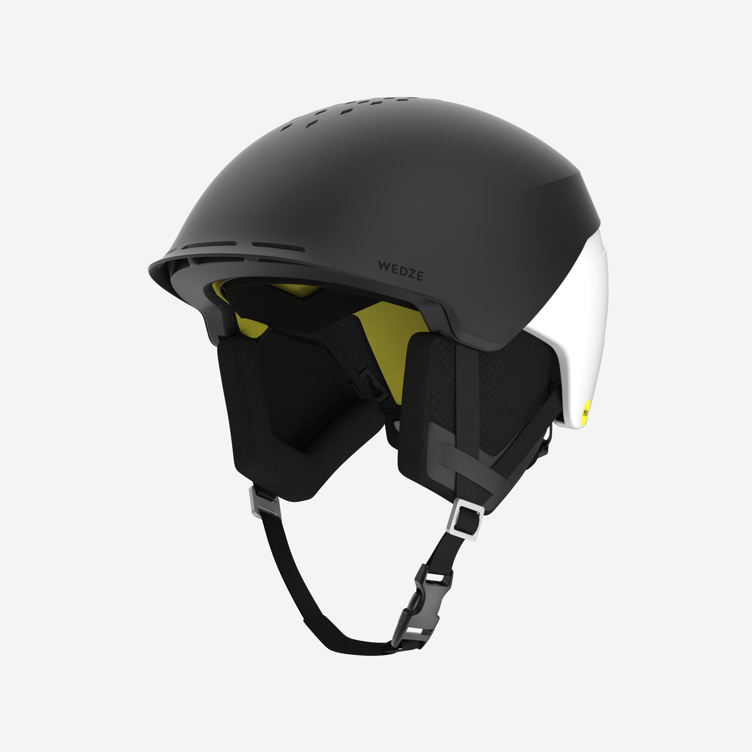 Casque ski freeride adulte - FR 900 Mips noir et blanc