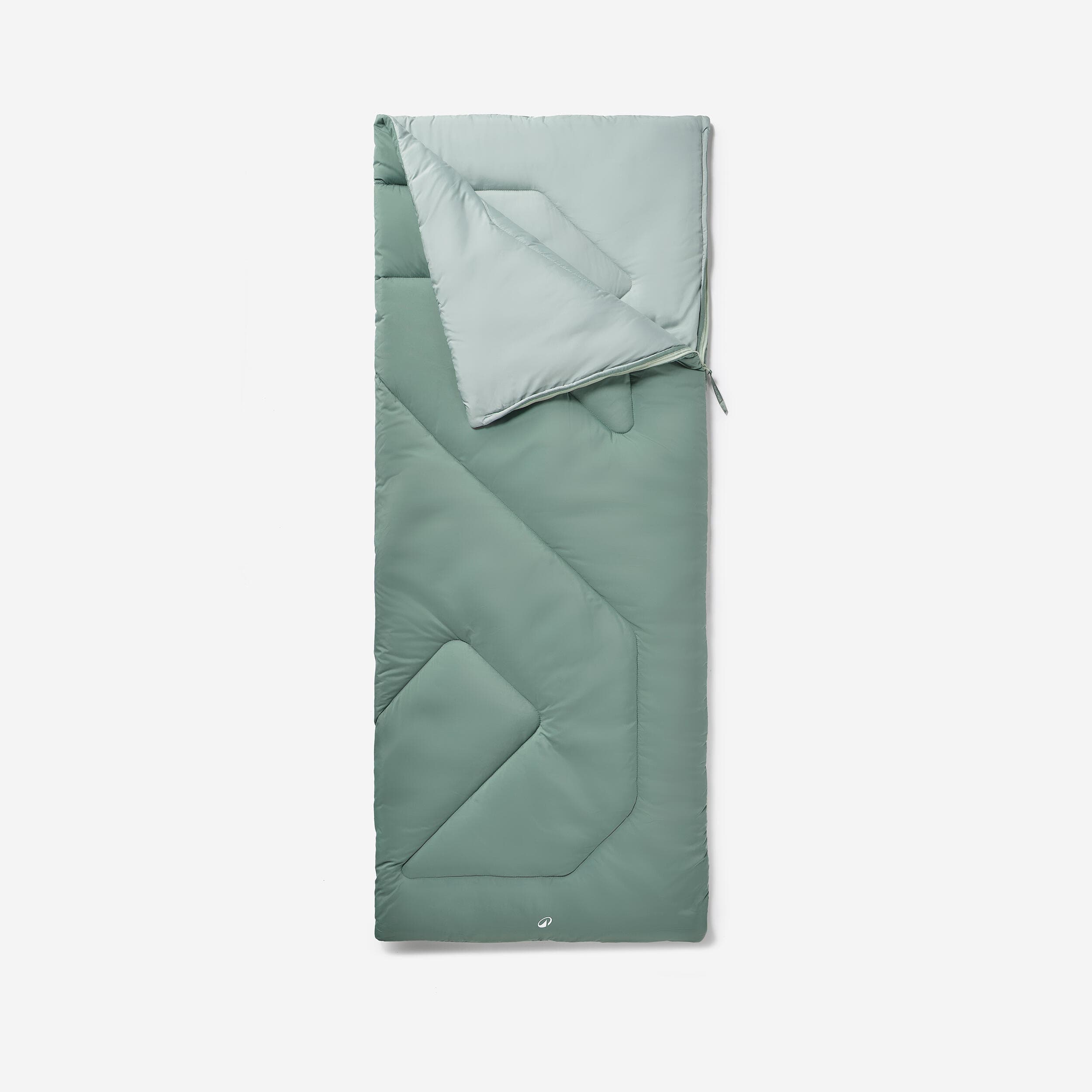 Sac de couchage de camping 10°C, Comfort vert