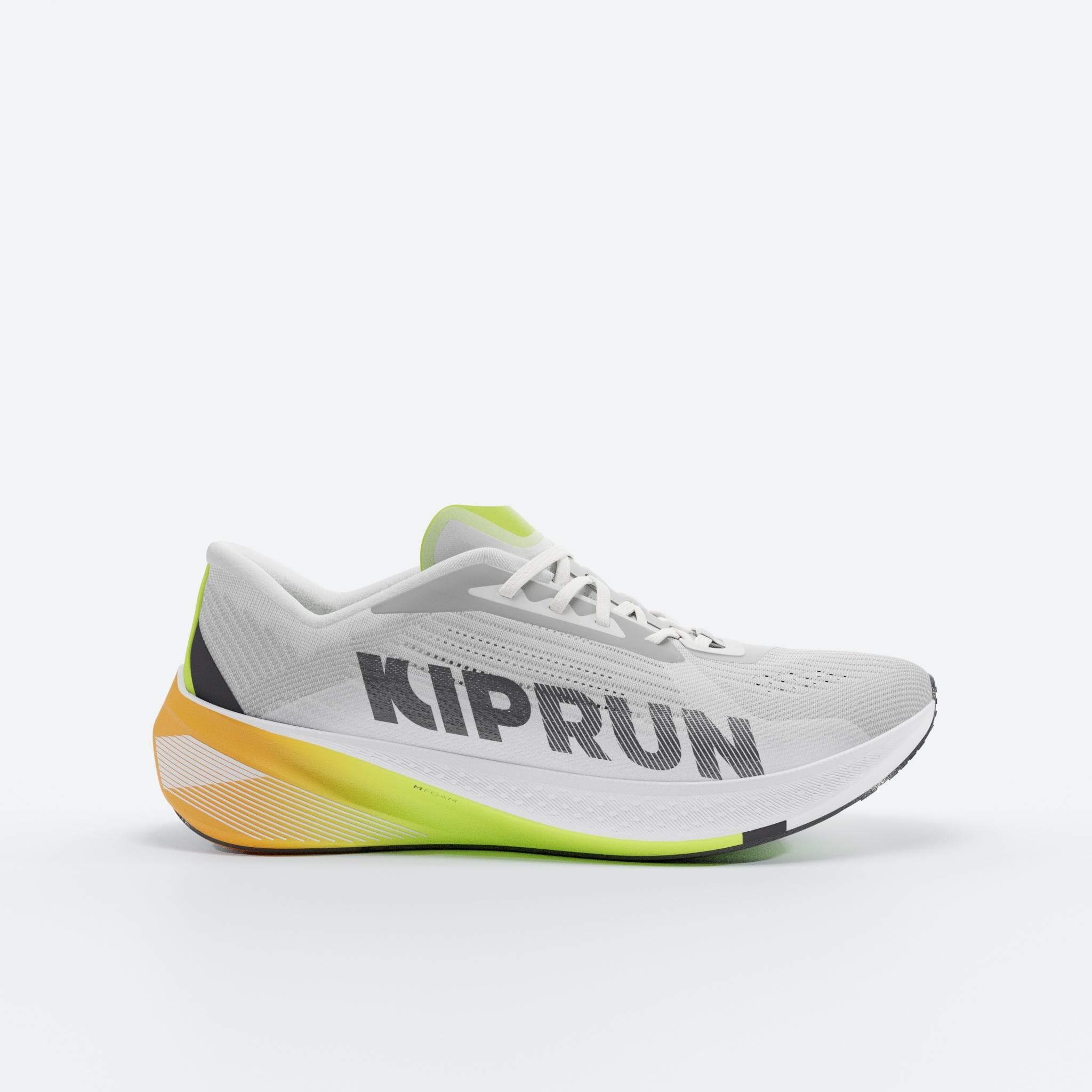 Chaussures running route polyvalente homme, Kiprun Kipcore premium gris vert