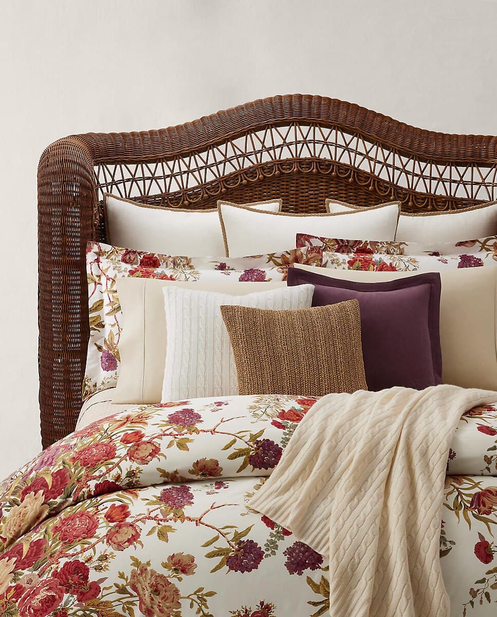 Ralph Lauren - Colección de cama Corabelle.
