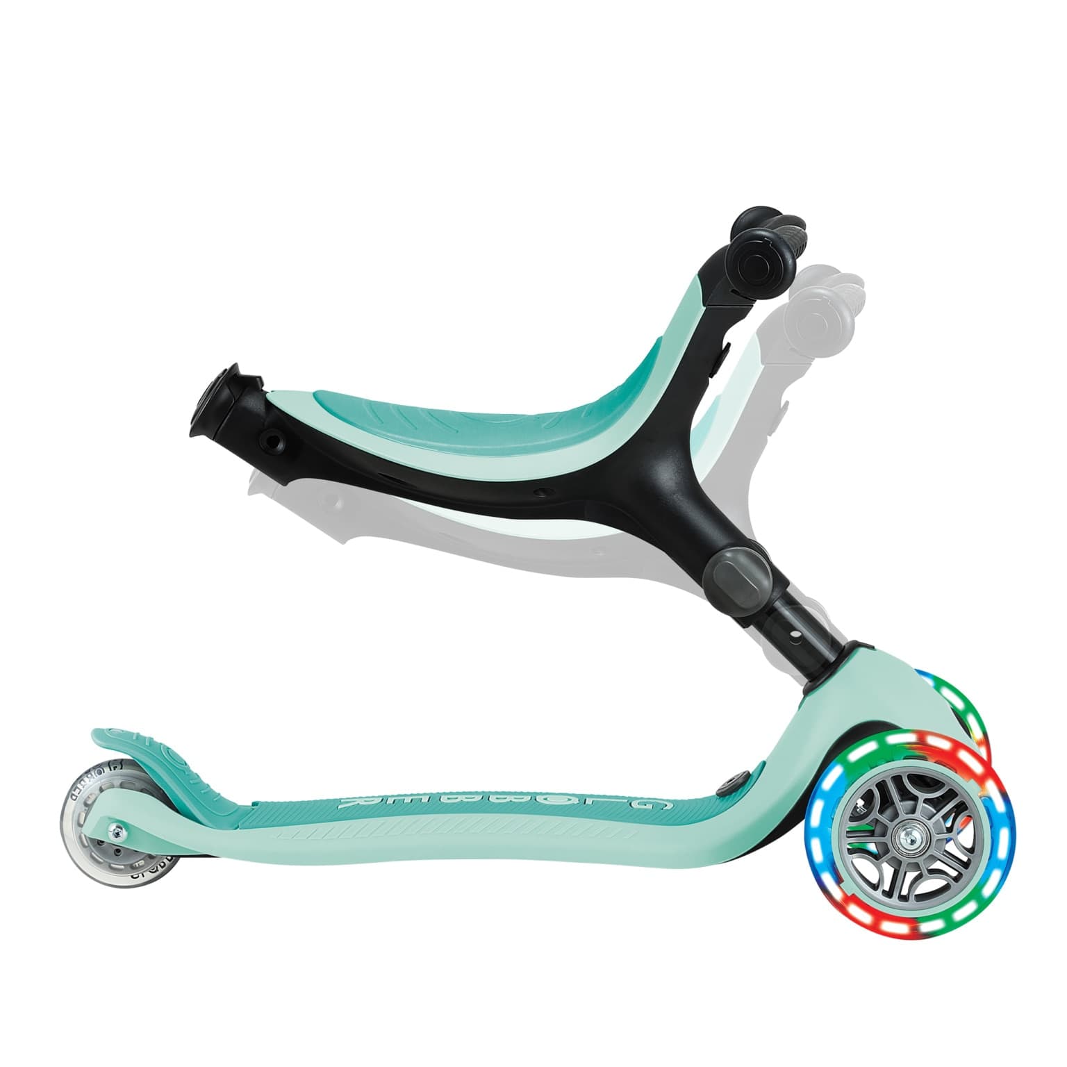 Patinete Go Up Active luces Menta Globber - Image 4