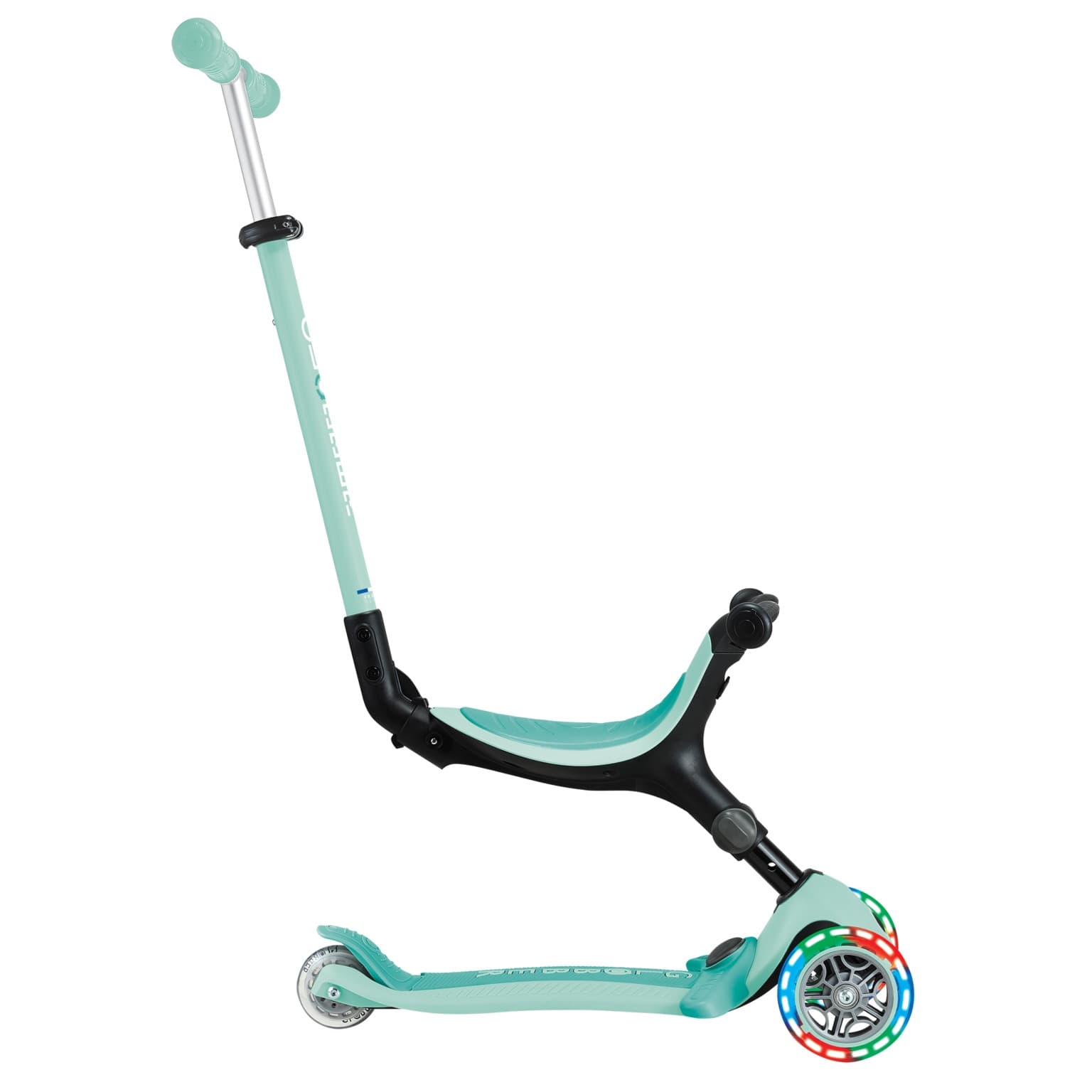 Patinete Go Up Active luces Menta Globber - Image 8