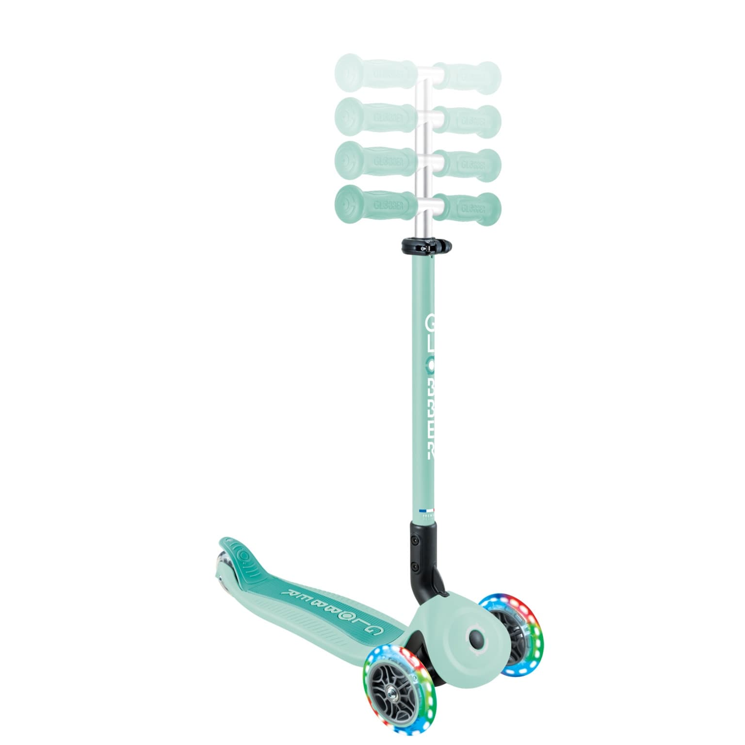 Patinete Go Up Active luces Menta Globber - Image 9
