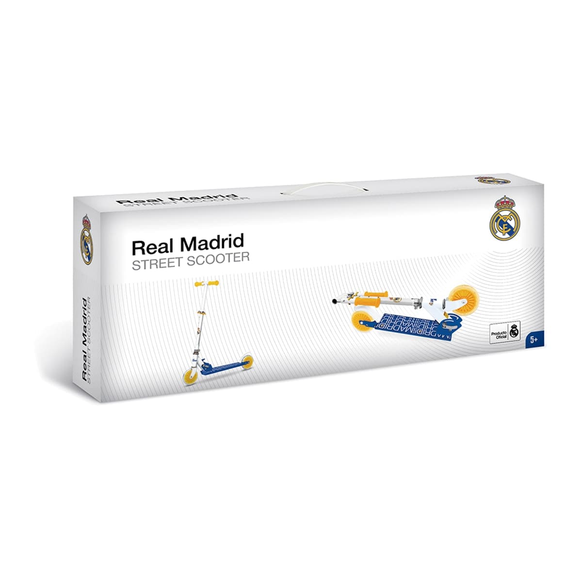 Mondo - Patinete Aluminio 2 Ruedas Real Madrid Mondo.