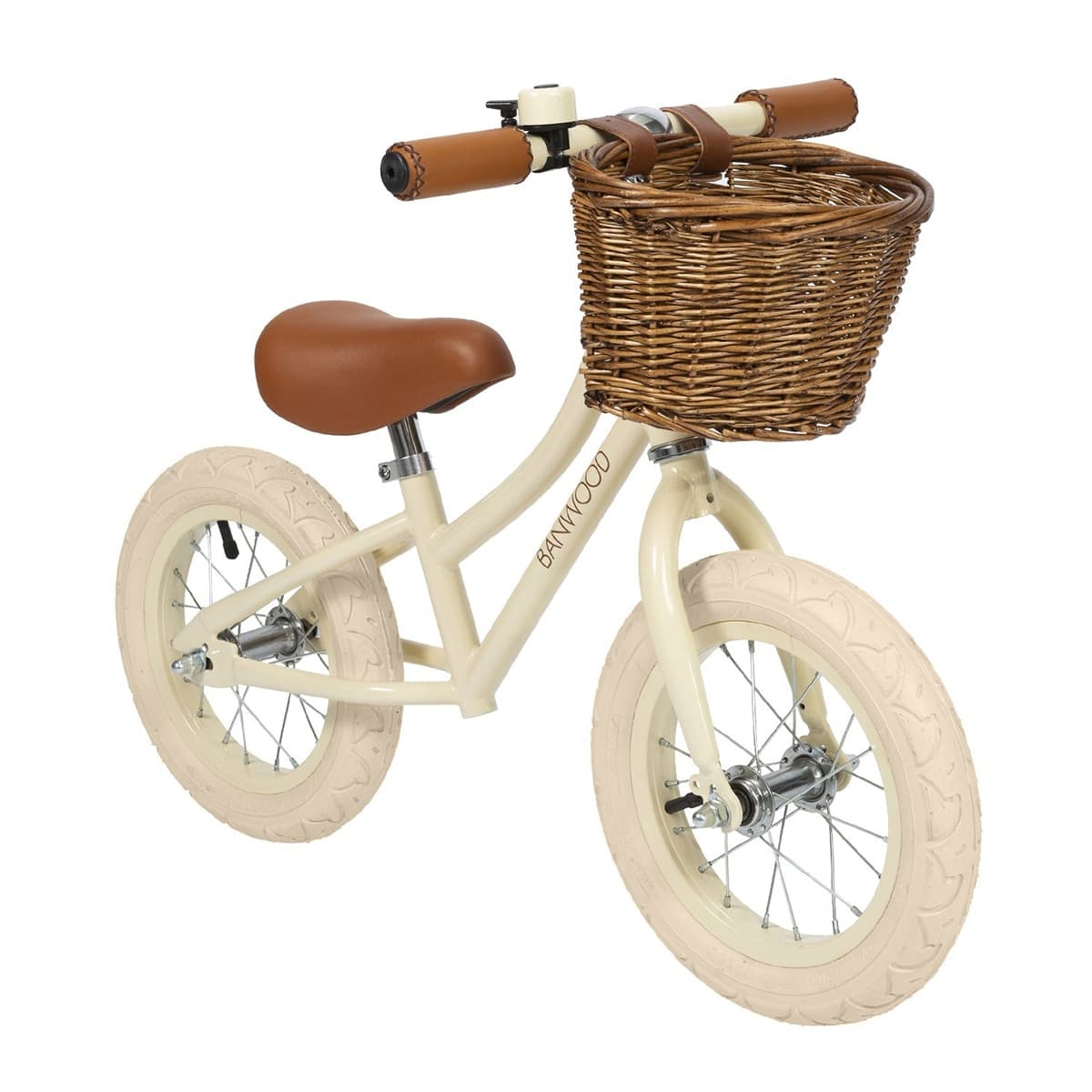 Banwood - Bicicleta sin Pedales First Go Crema Banwood.