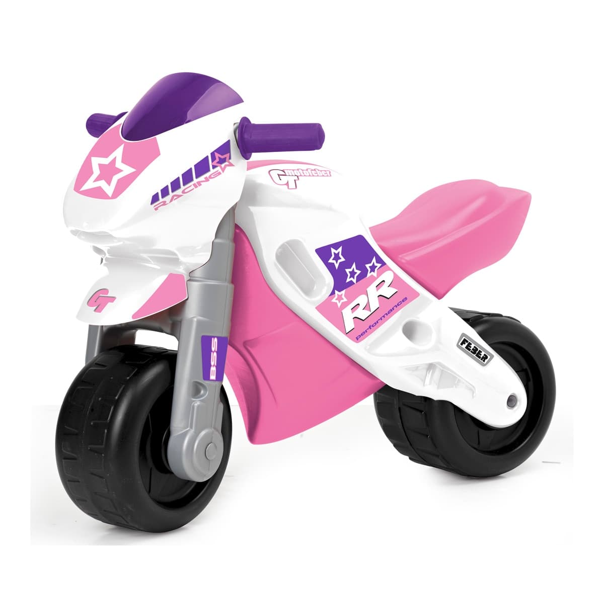 Feber - Correpasillos niña racing con casco Feber.