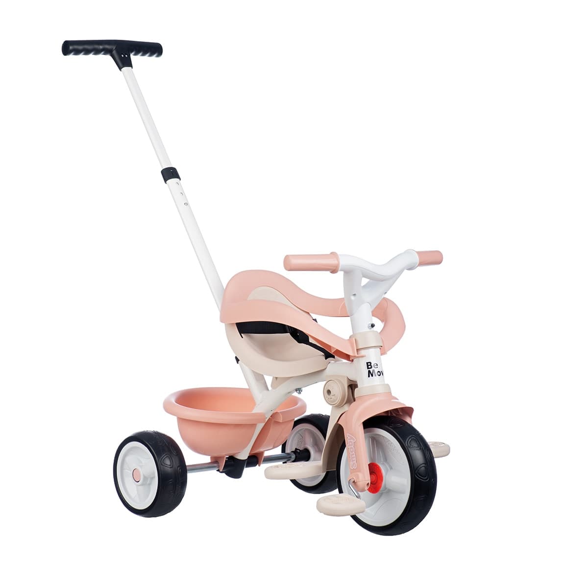 Smoby - Triciclo Be Move Confort rosa progresivo desde los 10 meses hasta más de 3 años Smoby.