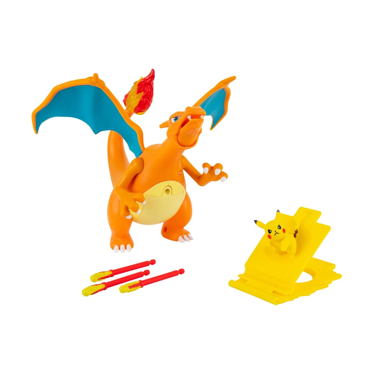 Bizak - Figura Charizard Electrónico Vs. Pikachu Pokémon.