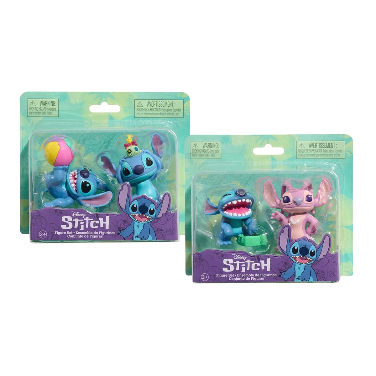 Just Play Products - Pack 2 Figuras Stitch Disney Just Play Products modelos surtidos.