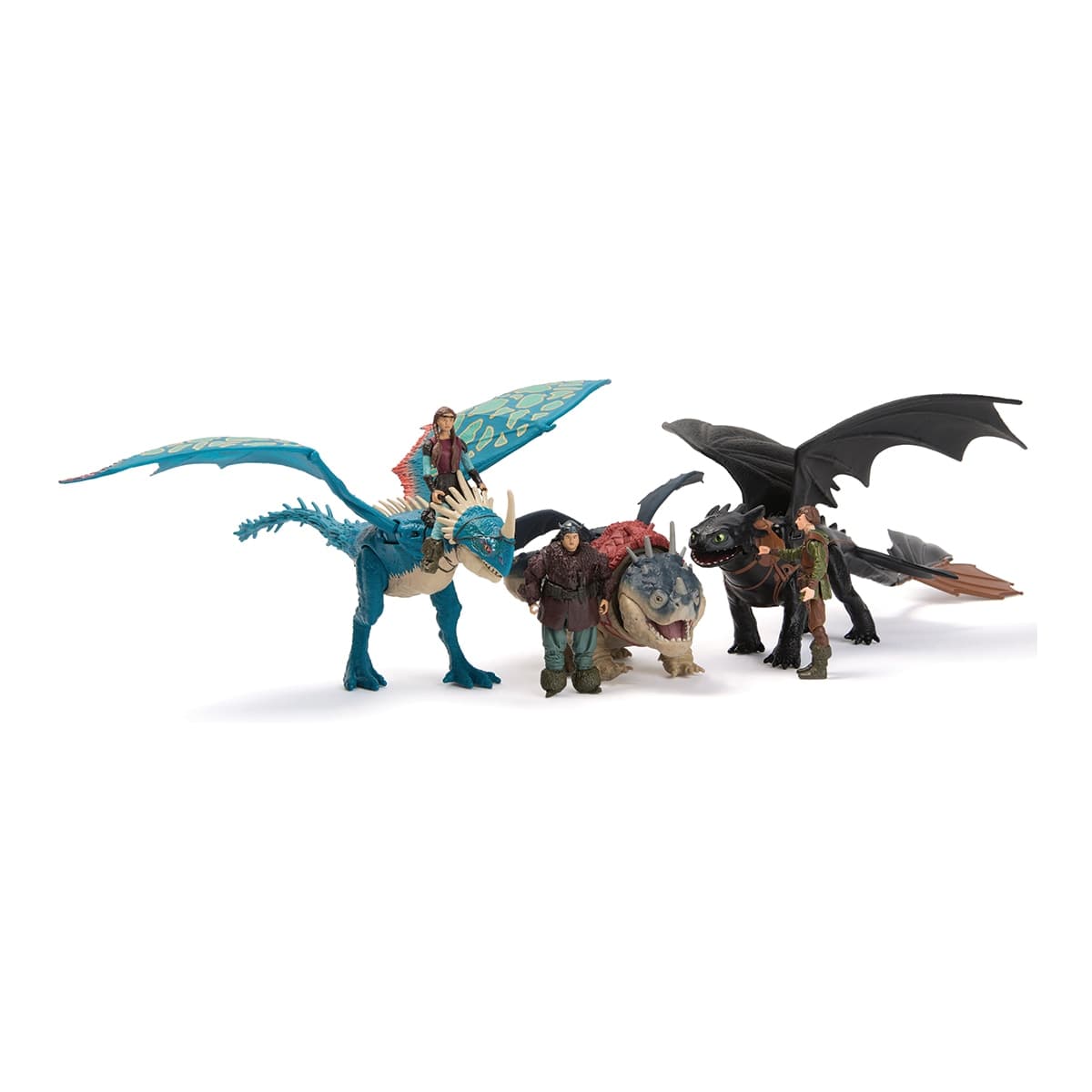 Spin Master - Set de figuras Dragones con Vikingo Cómo entrenar a tu dragón Spin Master.