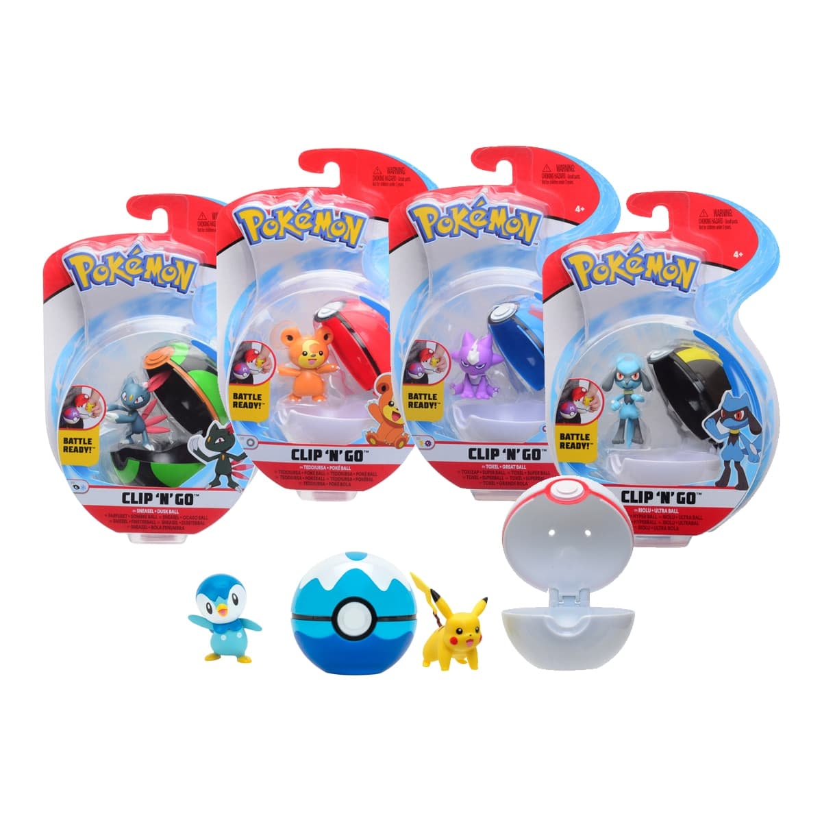 Bizak - Pokeball Clip N Go Pokémon BIZAK.