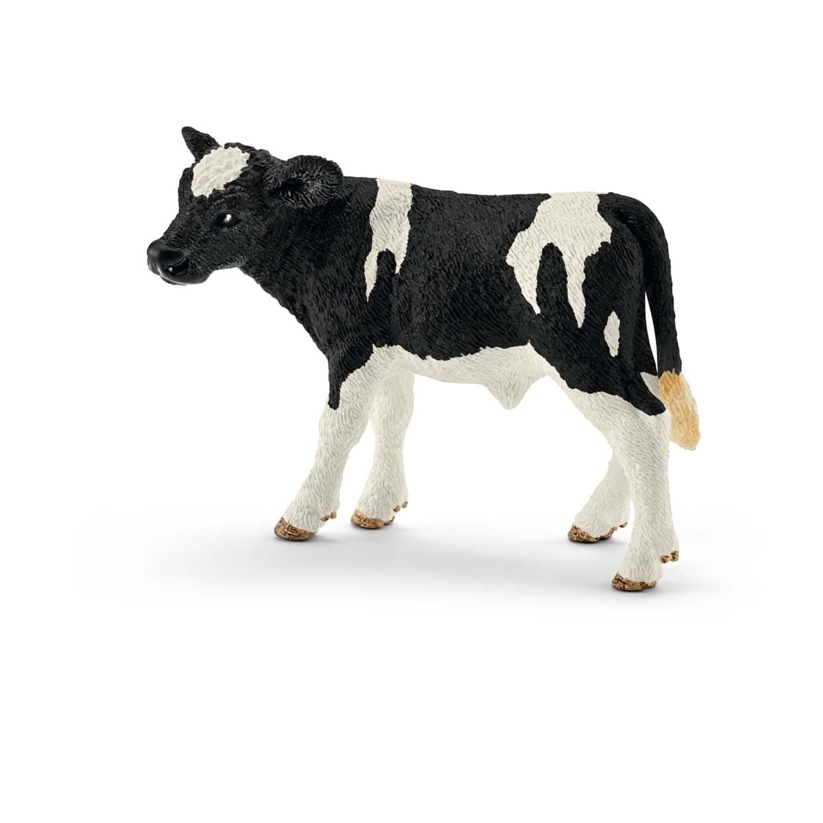Schleich - Figura Ternero frisón manchas negras Schleich.