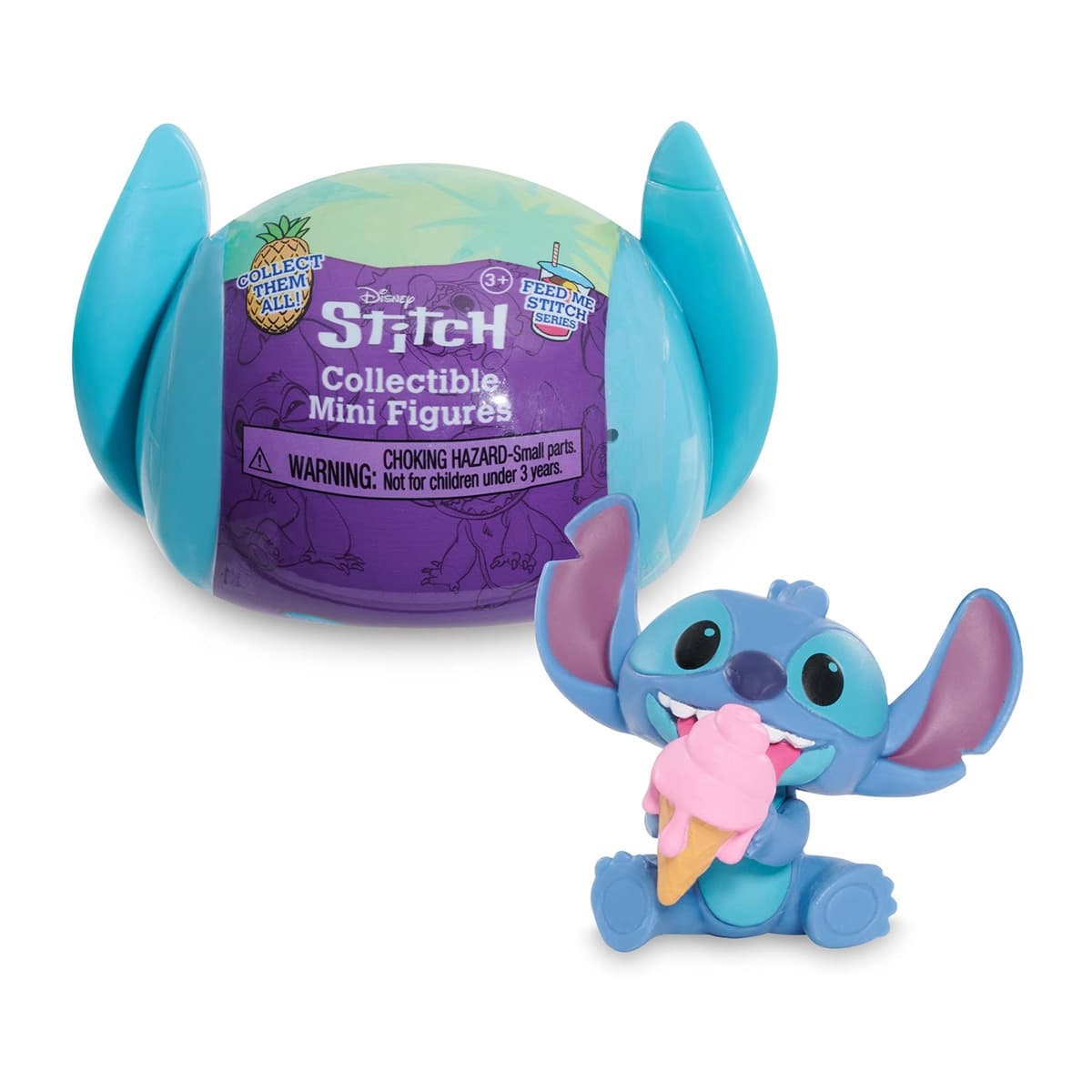 Famosa - Cápsula sorpresa Mini Figuras Stitch modelos surtidos.
