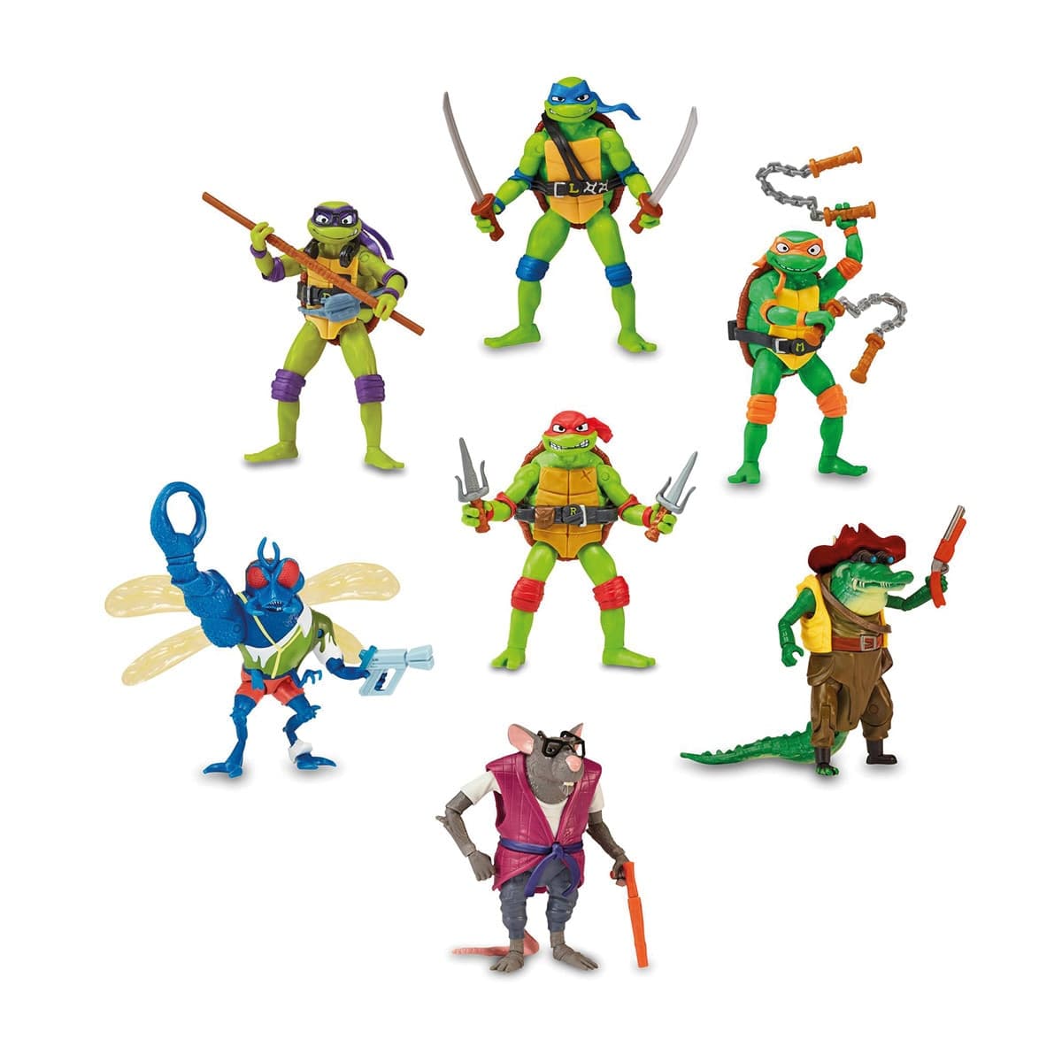 Famosa - Figura básica Tortugas Ninja Famosa modelos surtidos.