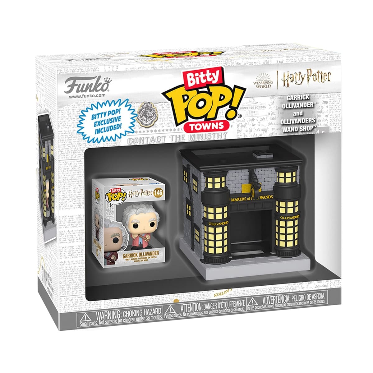 Funko - Funko Bitty POP Towns Harry Potter Ollivanders.
