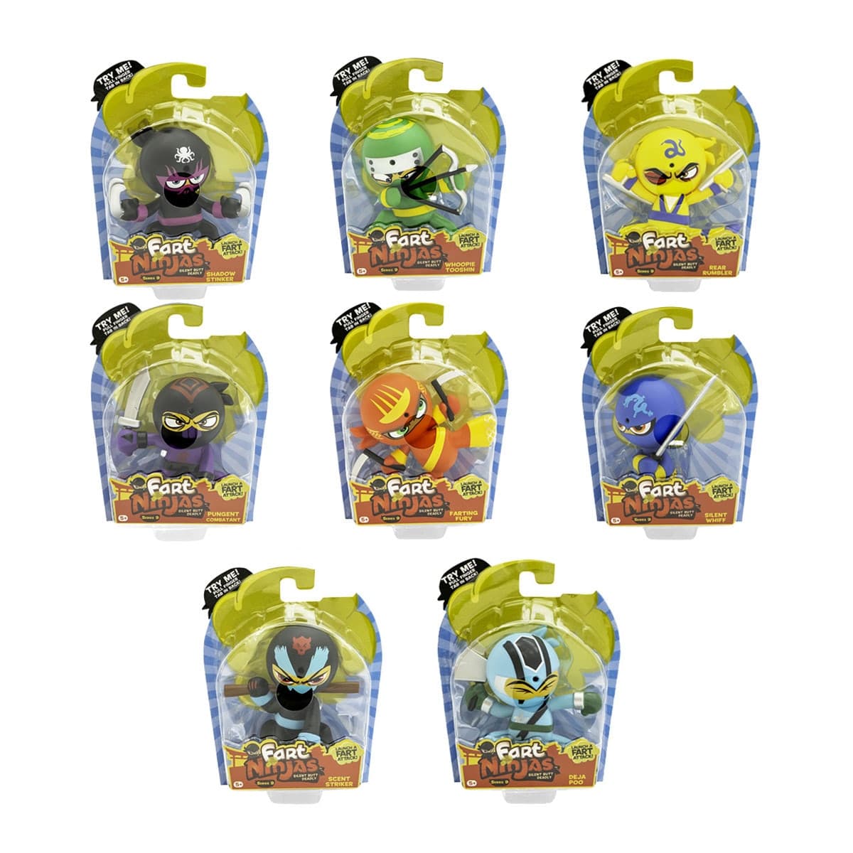 Funrise Toys - Figura fart ninja con sonidos activados por movimiento.