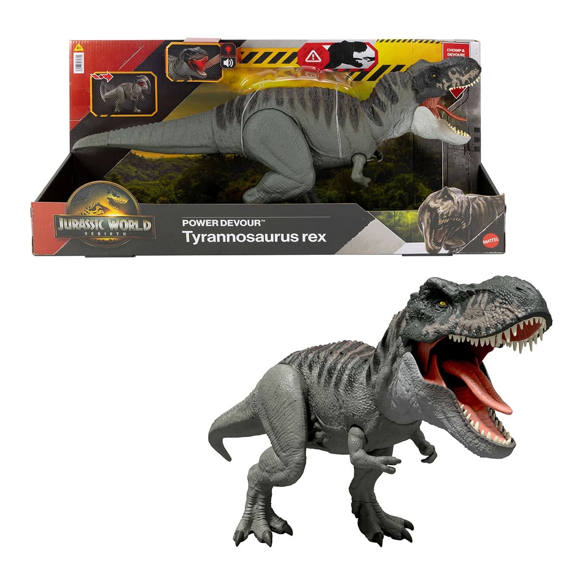 Mattel - Dinosaurio de juguete T-Rex Jurassic World Mattel.