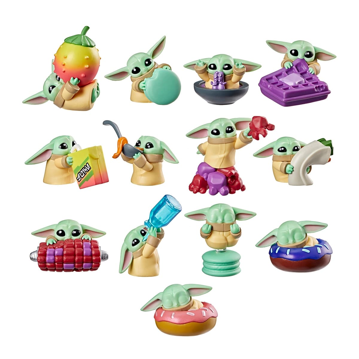 Figura Grogu Collectibles Star Wars Hasbro modelos sutidos - Image 4