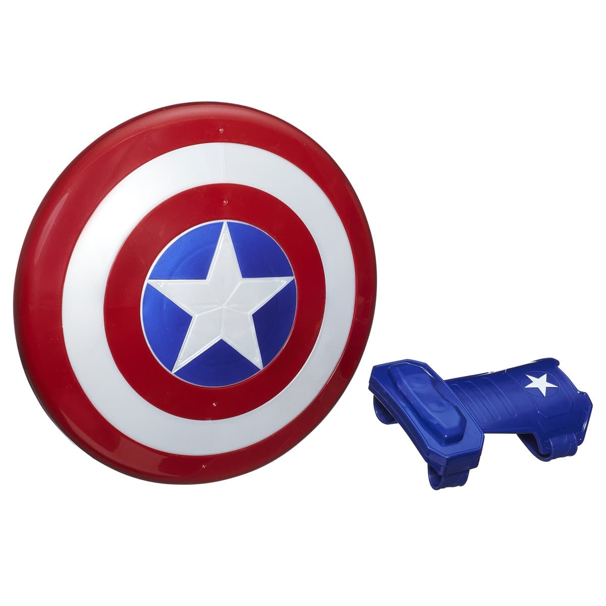 HASBRO FAN - Escudo y guante Capitán América Los Vengadores: La Guerra del Infinito Marvel Disney.