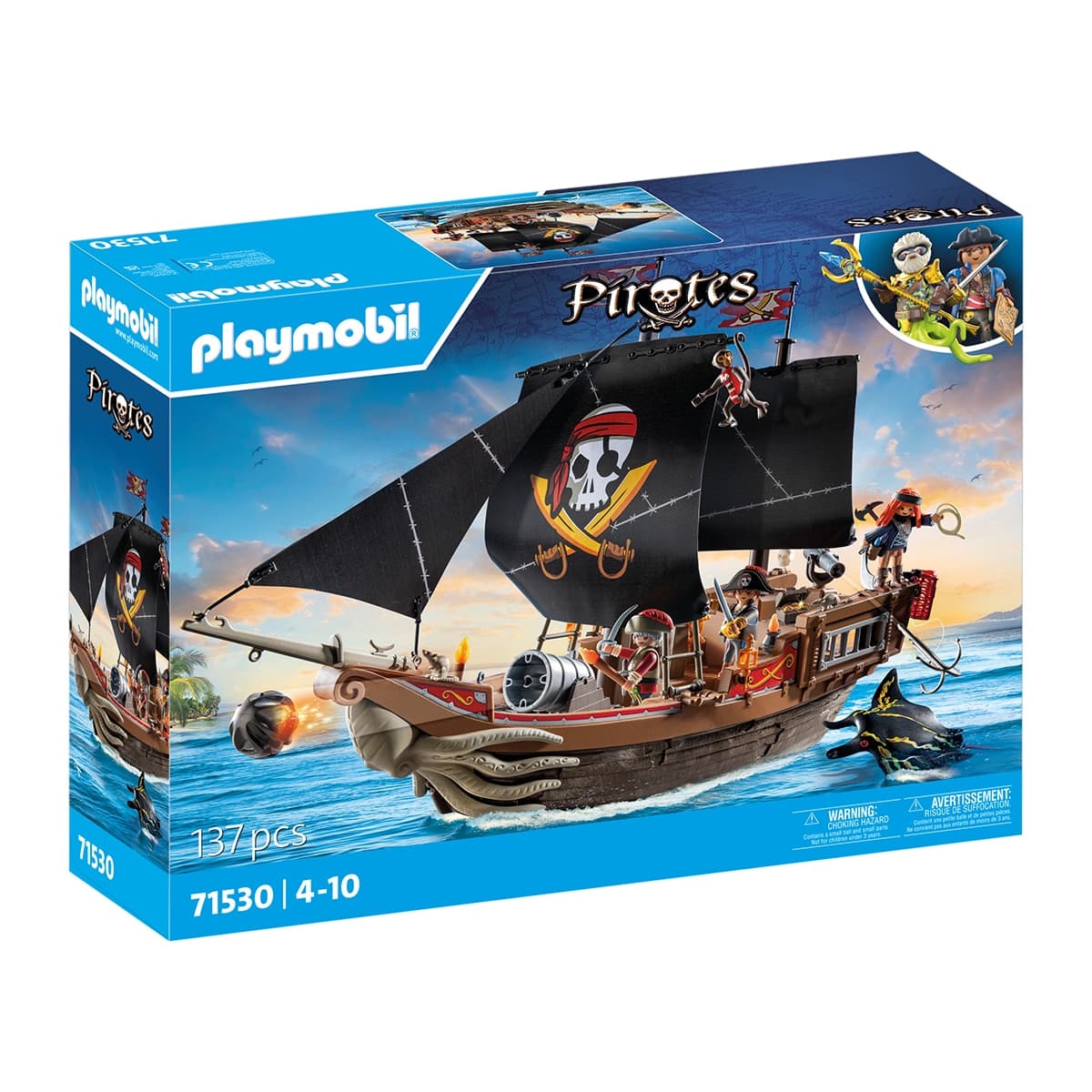 Gran barco pirata Playmobil - Image 1