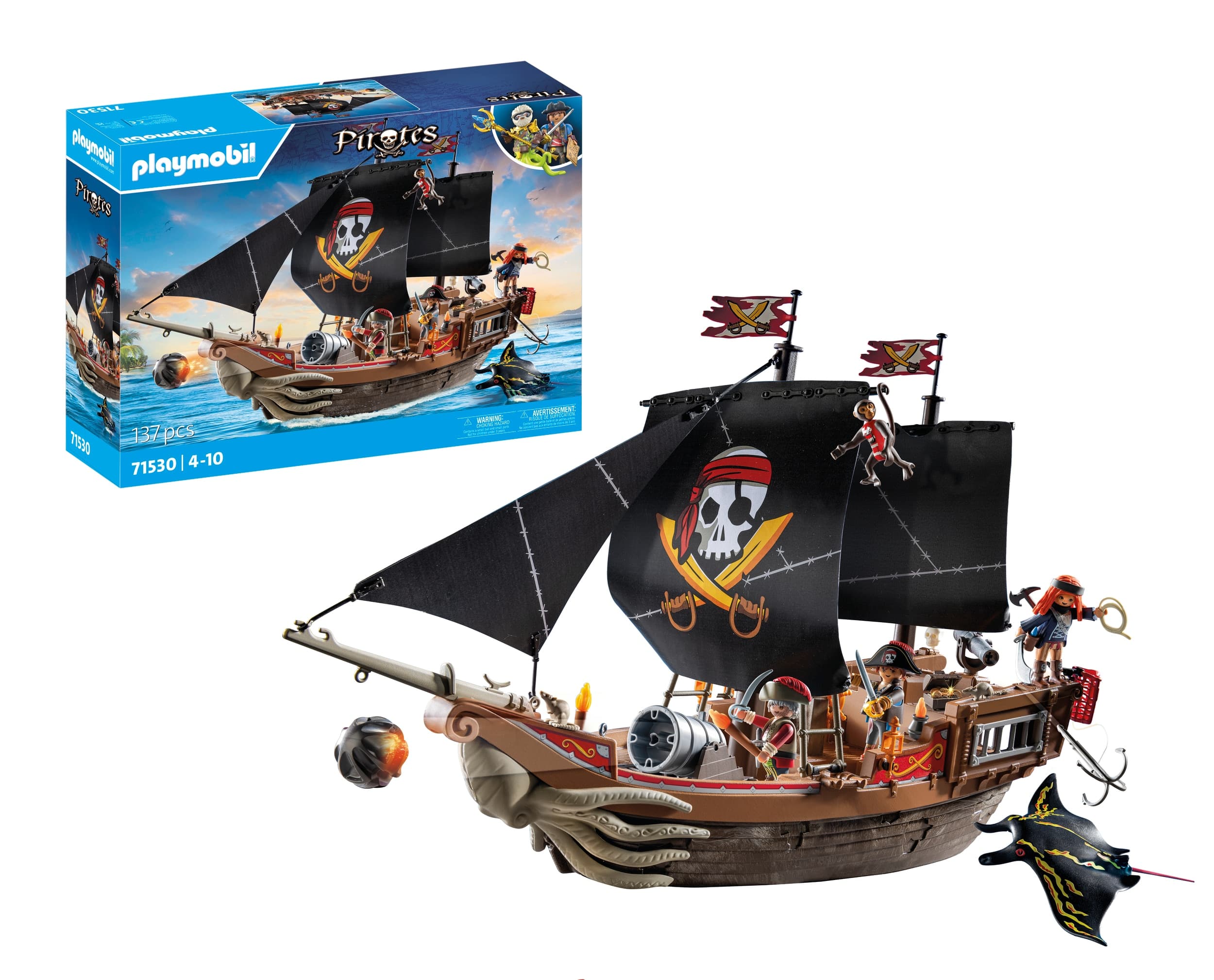 Gran barco pirata Playmobil - Image 3
