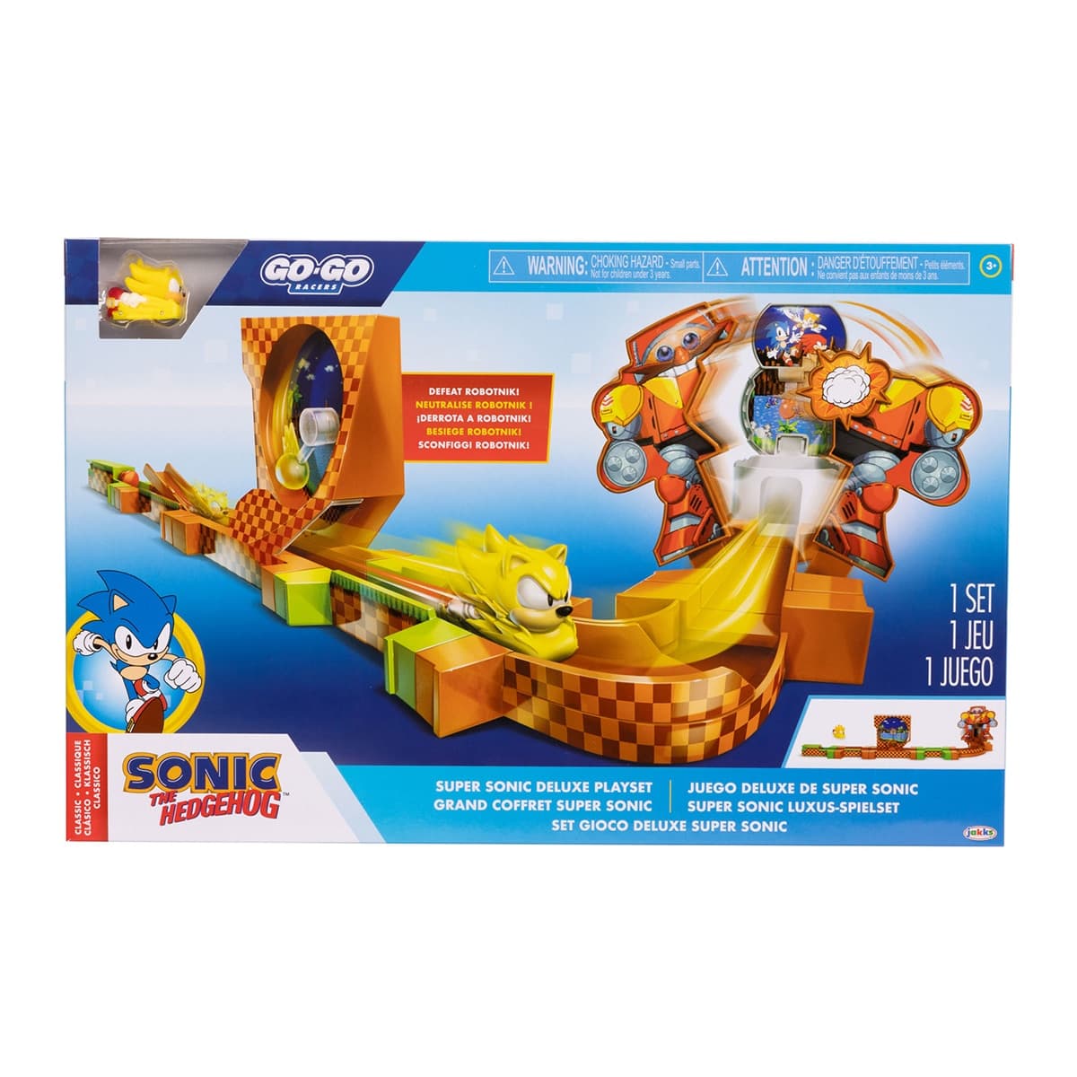 Jakks Pacific - Go Go Racers Playset Deluxe Sonic Jakks Pacific.