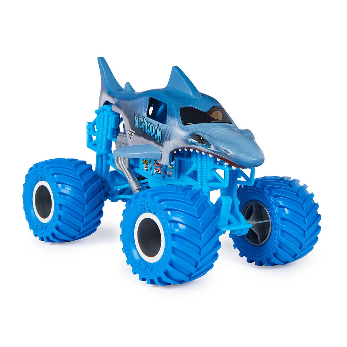 MONSTER JAM - Vehículo Die Cast Megalodon oscuro 1:24 Monster Jam.