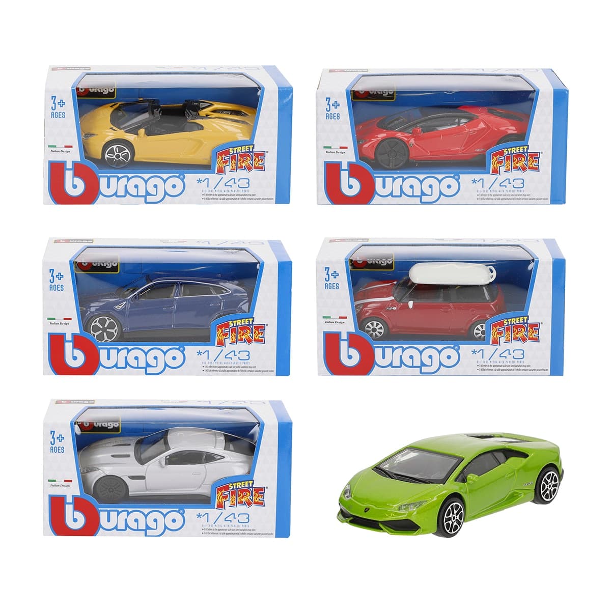 Burago - Colección Street Fire Metal 1:43 Burago.
