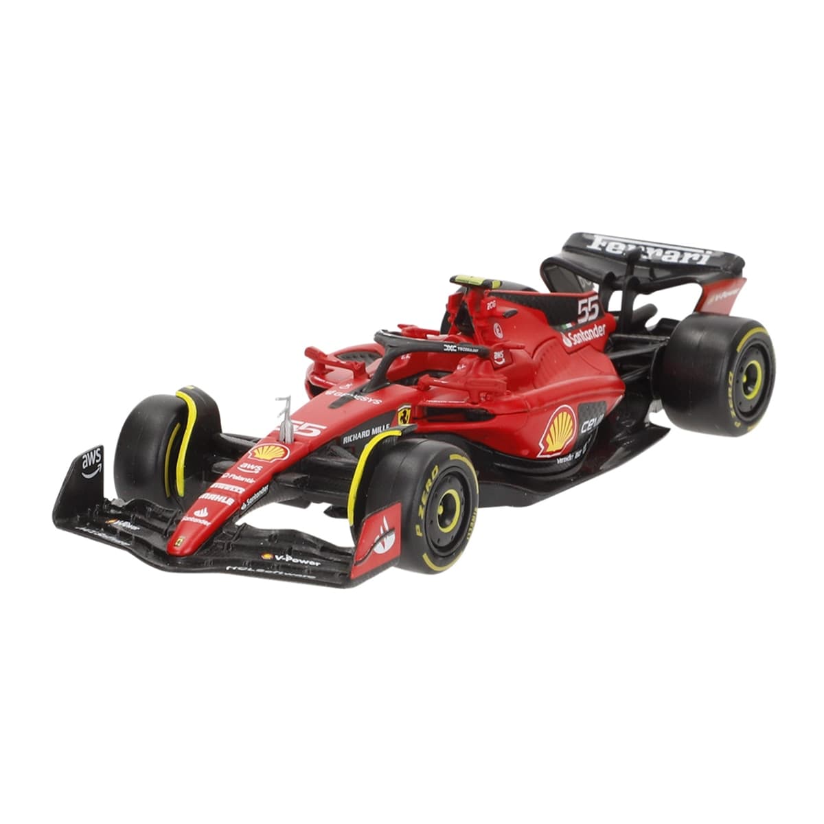 Burago - Ferrari F1 Racing SF23 (#55 Carlos Sainz) Metal 1:43 Burago.
