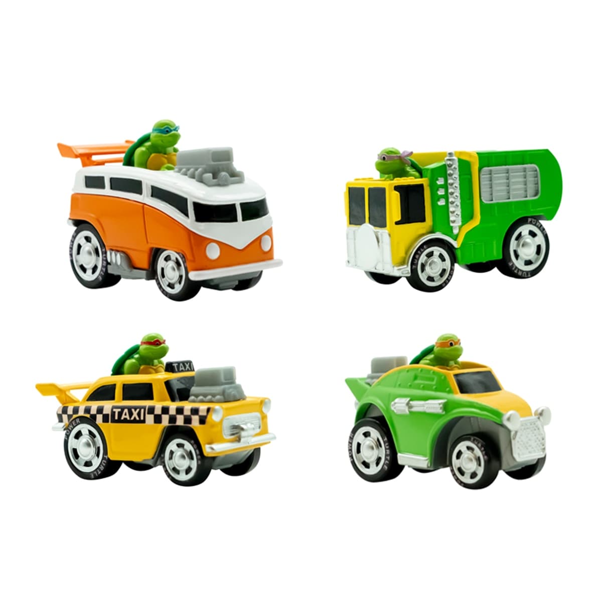 Funrise Toys - Pilotos de Tortugas Ninja Clásico de 6 cm modelos surtidos.