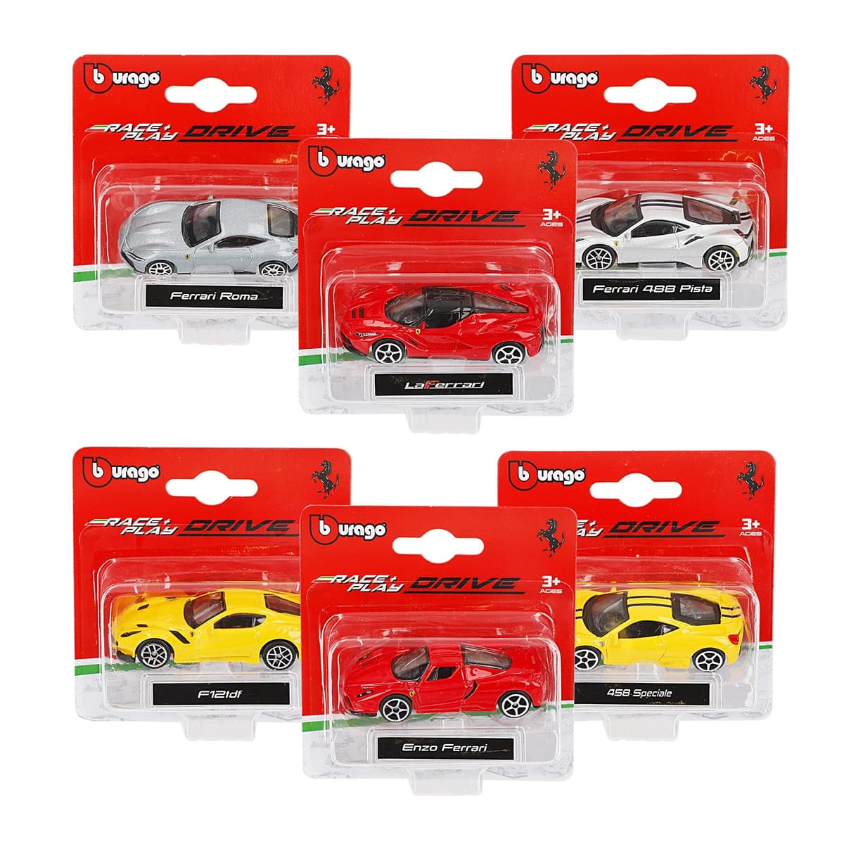 Burago - Colección Ferrari Metal 1:64 Burago.