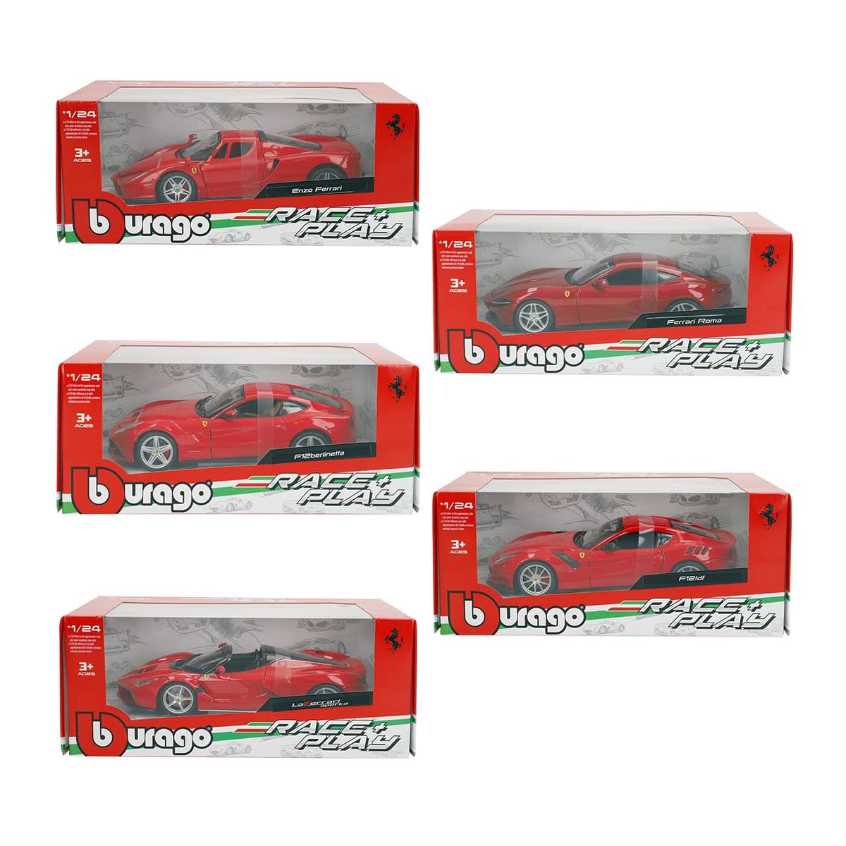 Burago - Coleccion Ferrari Metal 1:24 Burago.
