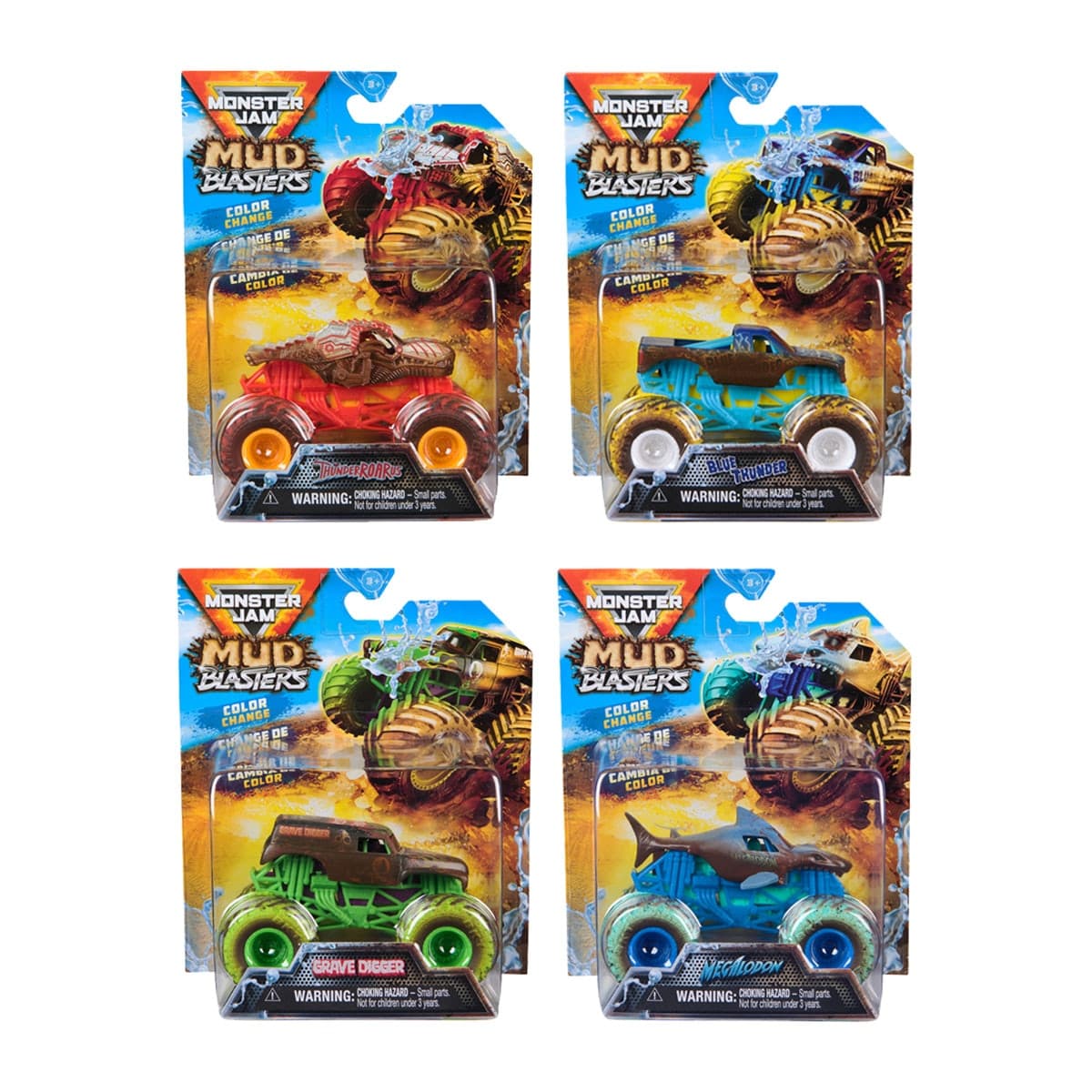 MONSTER JAM - MNJ Surtido Mud Blasters 1:64.
