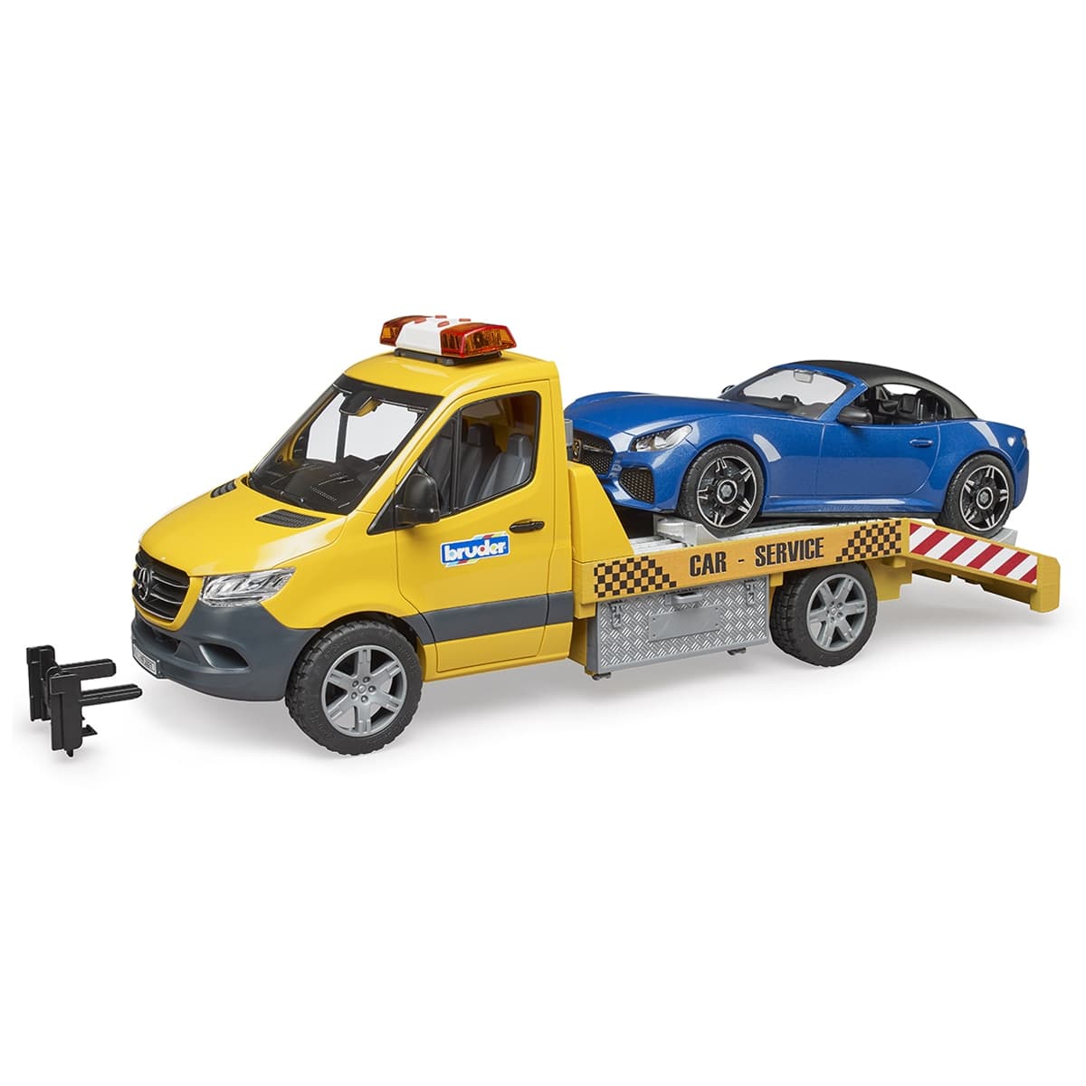 Bruder - Mercedes Benz Sprinter grúa Y Roadster.