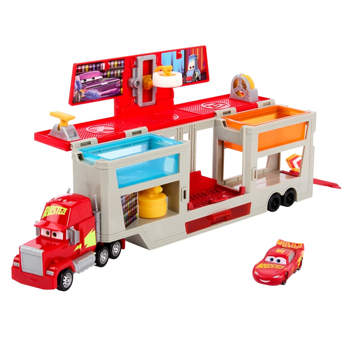Mattel - Camión Mack Cars Color Changers Disney Pixar Cars Mattel.