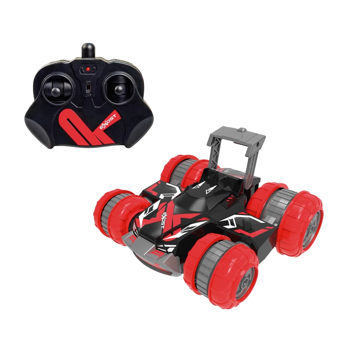 Bizak - Exost turbo slide, vehículo que gira las 4 ruedas 180º.