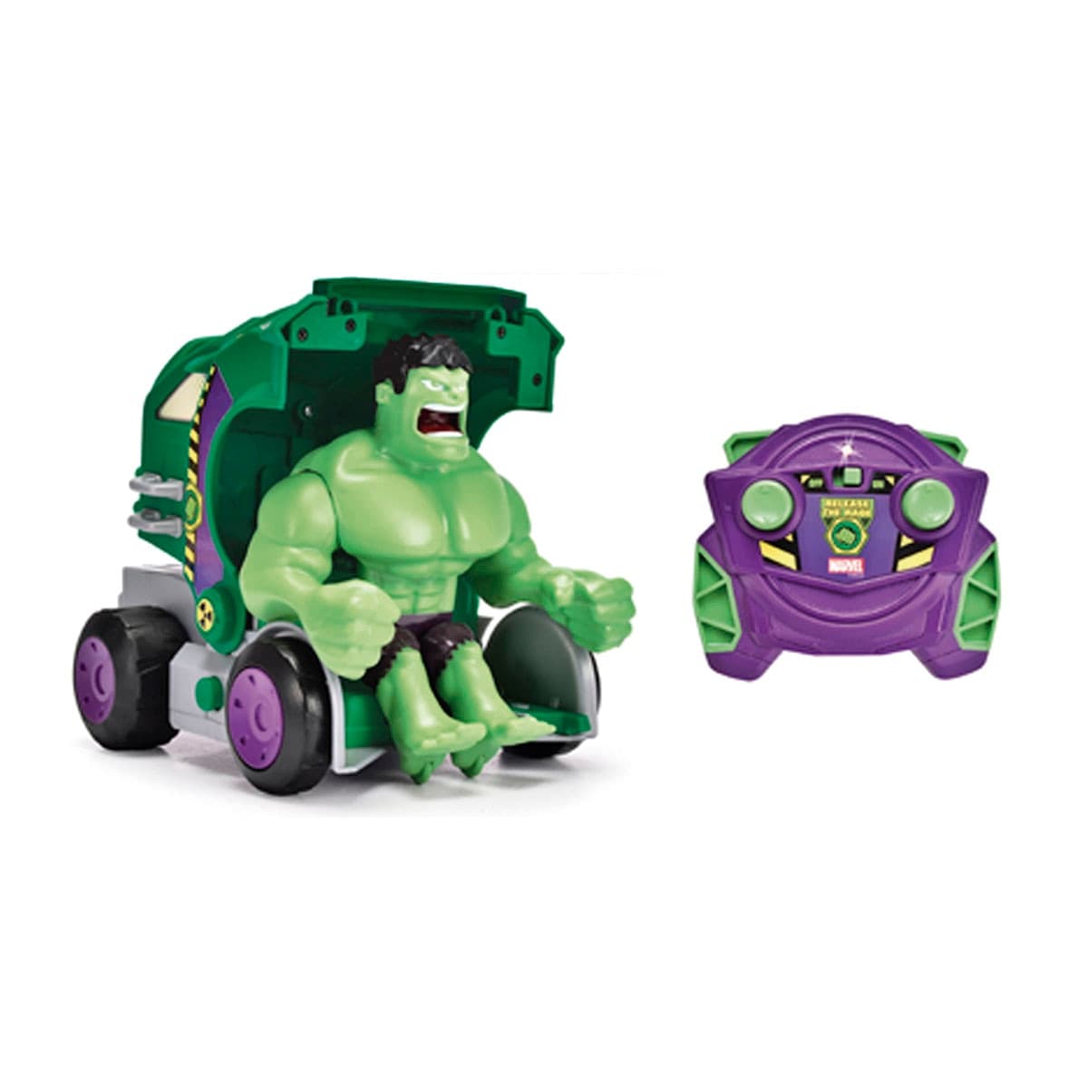 Jada - Coche radiocontrol Hulk Smash Up con sonidos Jada..