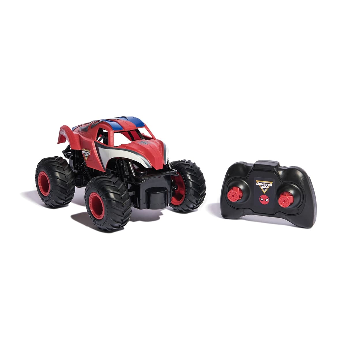 MONSTER JAM - Monster Jam - Marvel The Amazing Spider-Man RC Monster Truck Escala 1:24.
