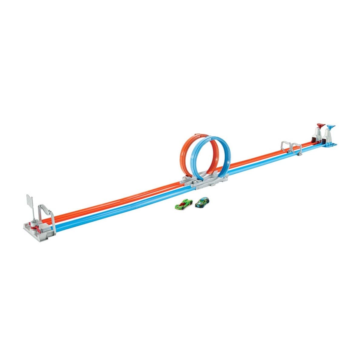 Hot Wheels - Pista para vehículos de juguete Double Loop Dash Hot Wheels.