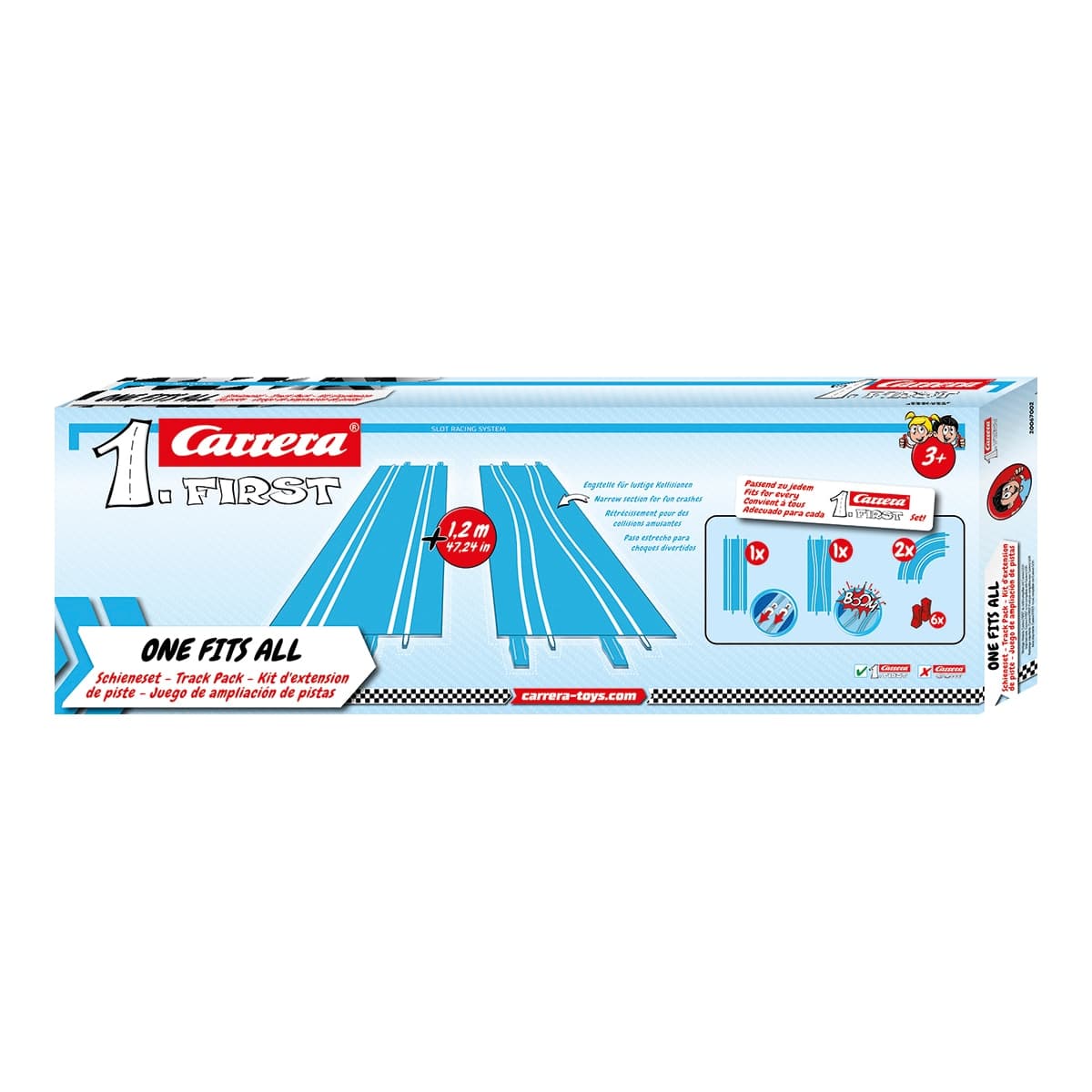 Carrera - Accesorios para pistas de circuitos para vehículos de juguete Carrera First.