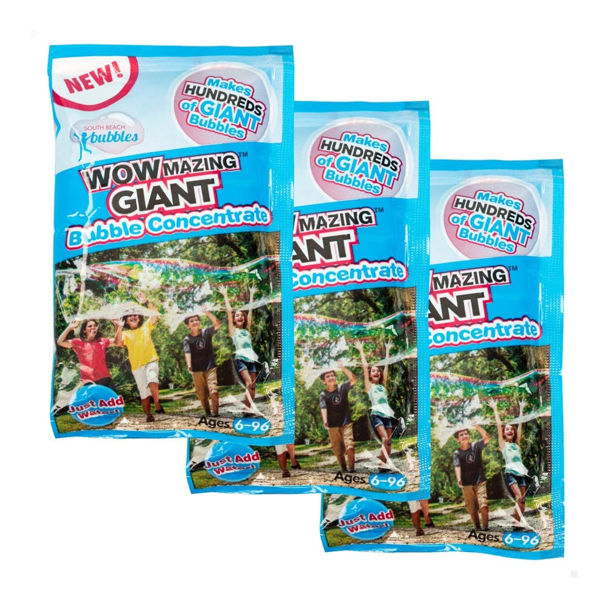 WOWMAZING - 3 Sobres Pompas Gigantes Wowmazing.